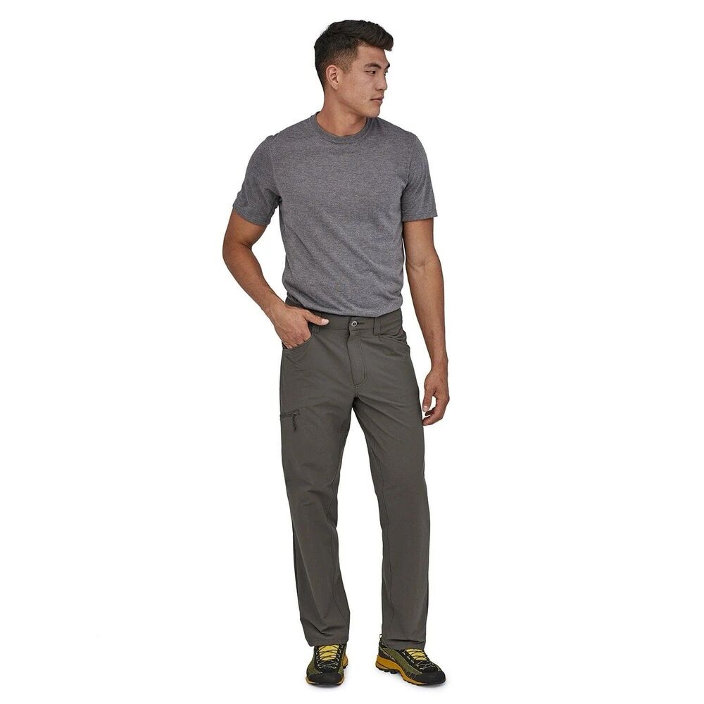 Patagonia Men’s Quandary Hiking Pants Forge Grey Stretch Nylon Size 32X31 55181